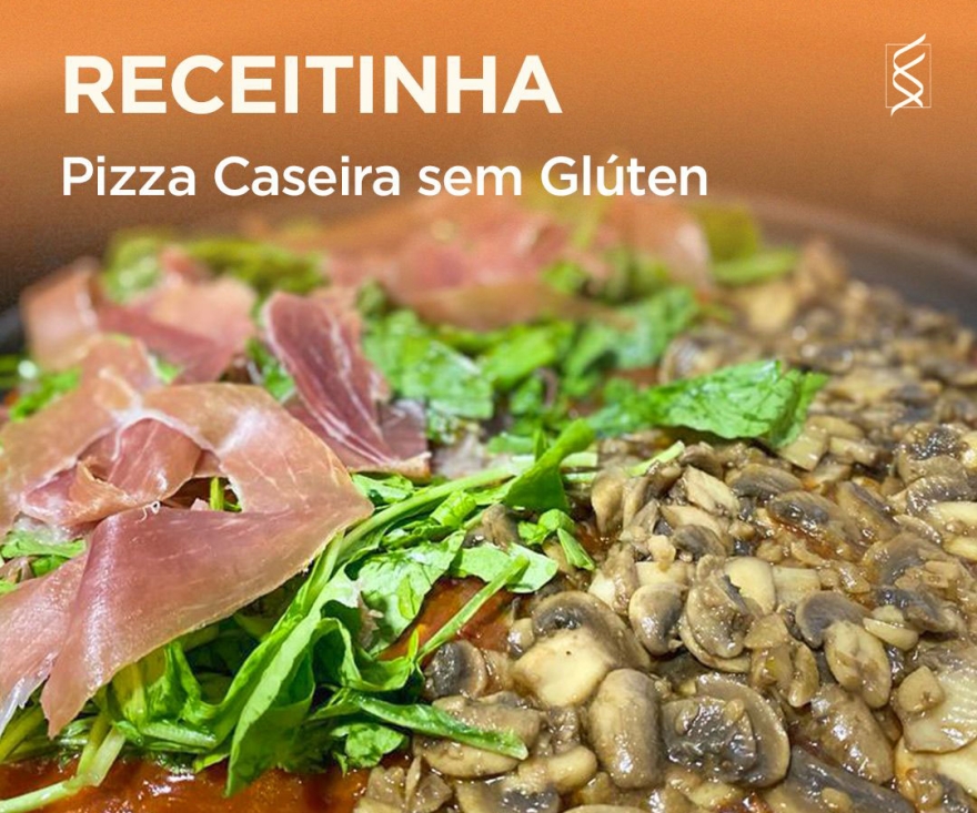 A pizza pode ser leve e saborosa como a vida deve ser